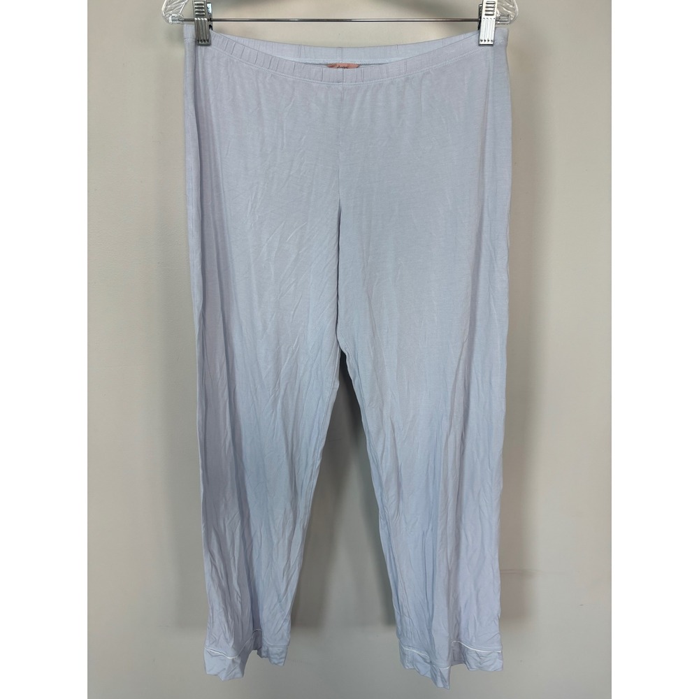 Eberjey Gisele Pajama Pants Set of 2 Light Blue Pink Modal Lounge Large